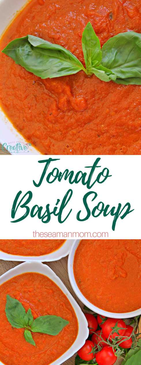 Easy tomato basil soup