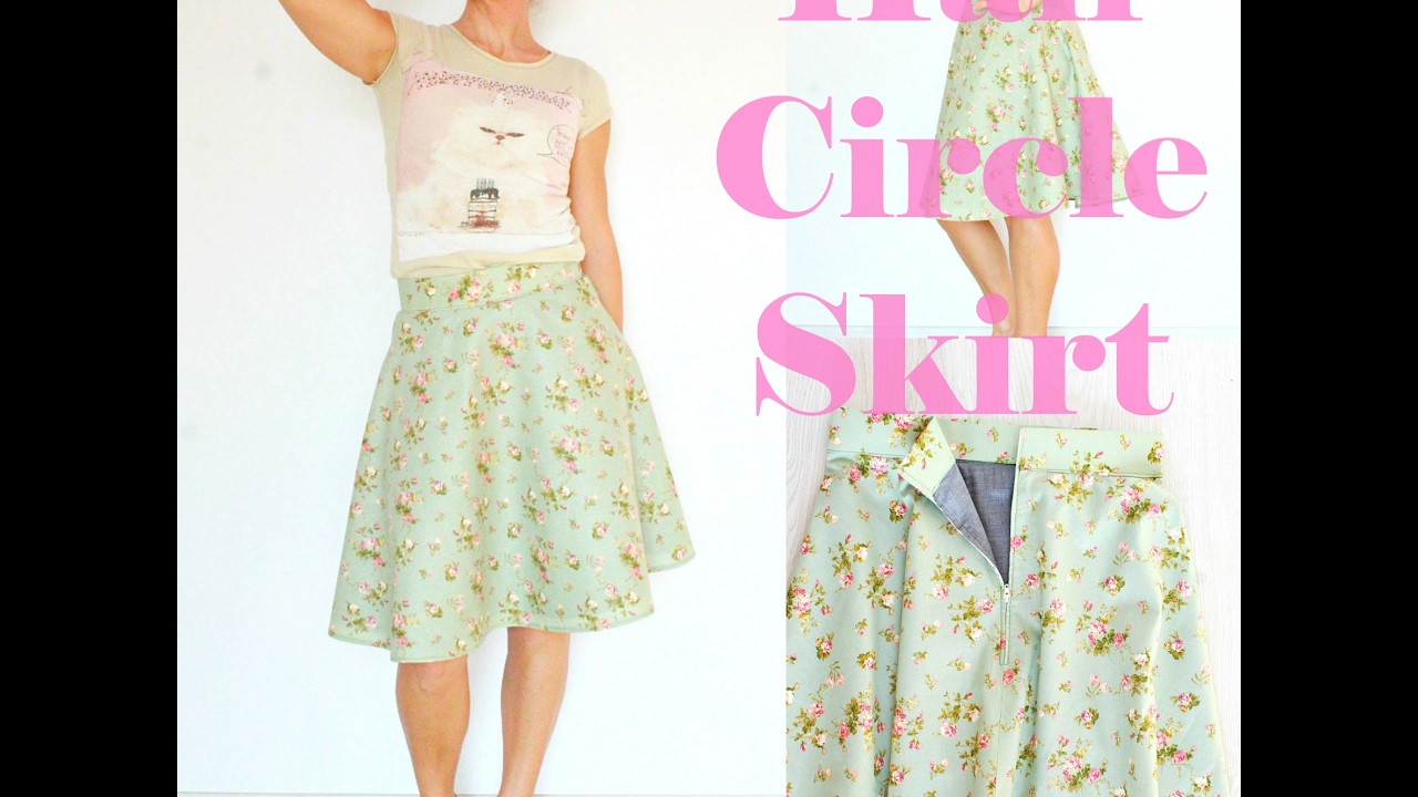 half circle skirt with zipper