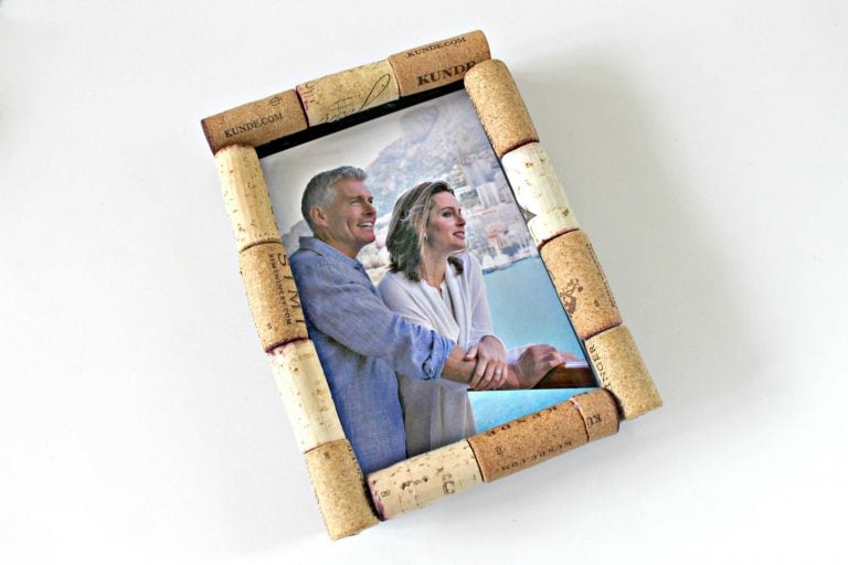 Cork Frame Made With Recycled Wine Corks
