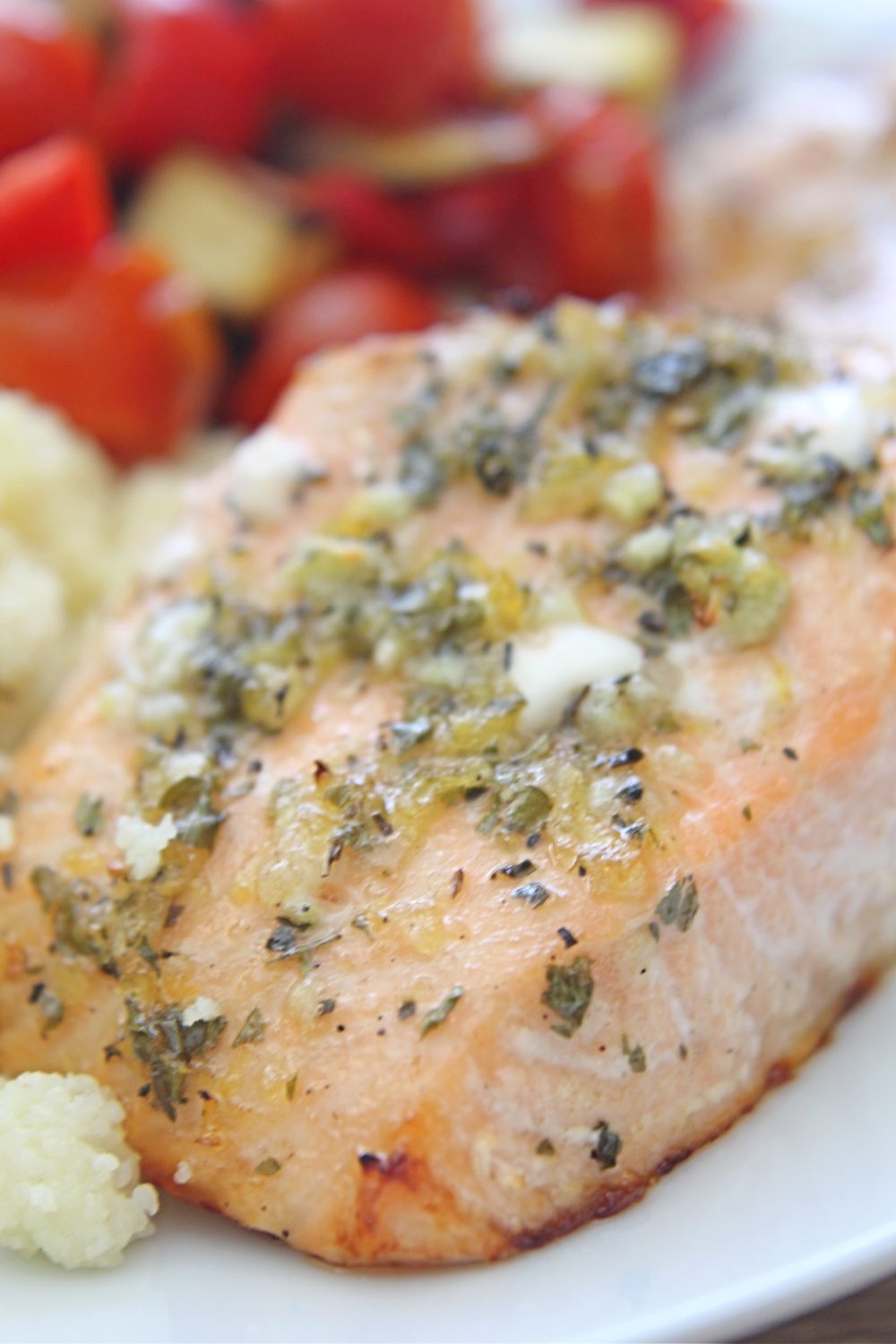 baked salmon with lemon