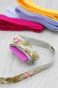 How to make bias tape without a bias tape maker