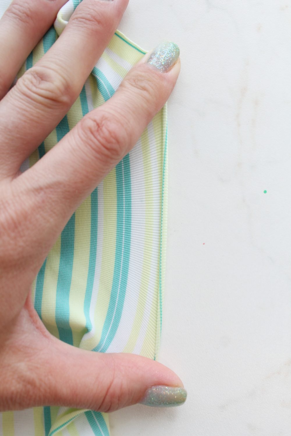 A Step-by-Step Guide Basics for Sewing a Lettuce Hem - Let Go of Being  Perfect