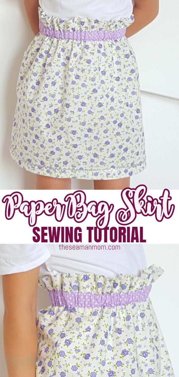 Paper Bag Skirt For Little Girls Easy Peasy Beginners Project