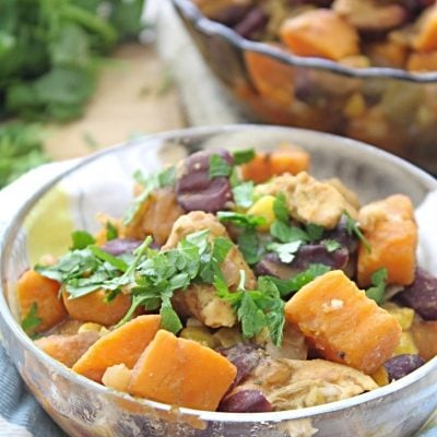 Chicken Chili With Sweet Potatoes And Black Beans