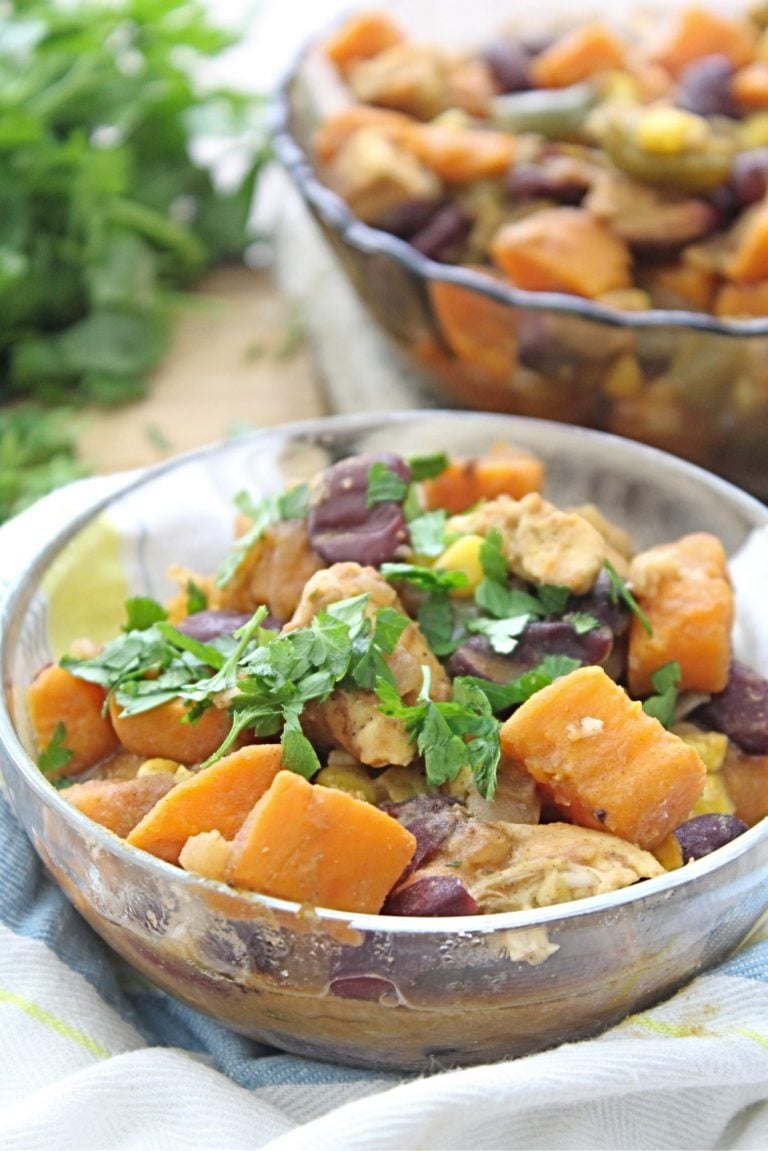 Chicken Chili With Sweet Potatoes And Black Beans