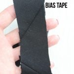 Continuous bias tape