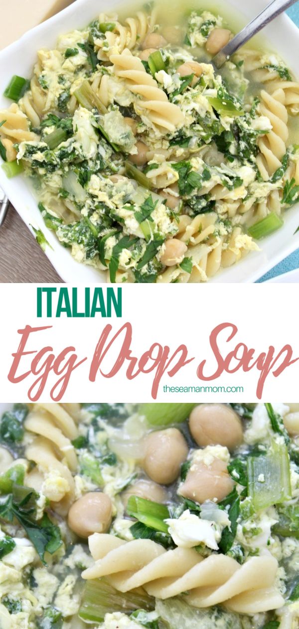 Italian egg drop soup