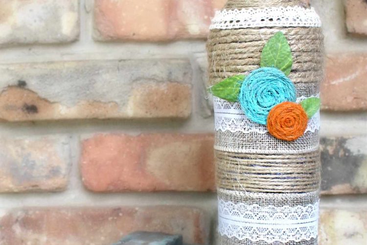 Wine Bottle Art Home Decor Idea