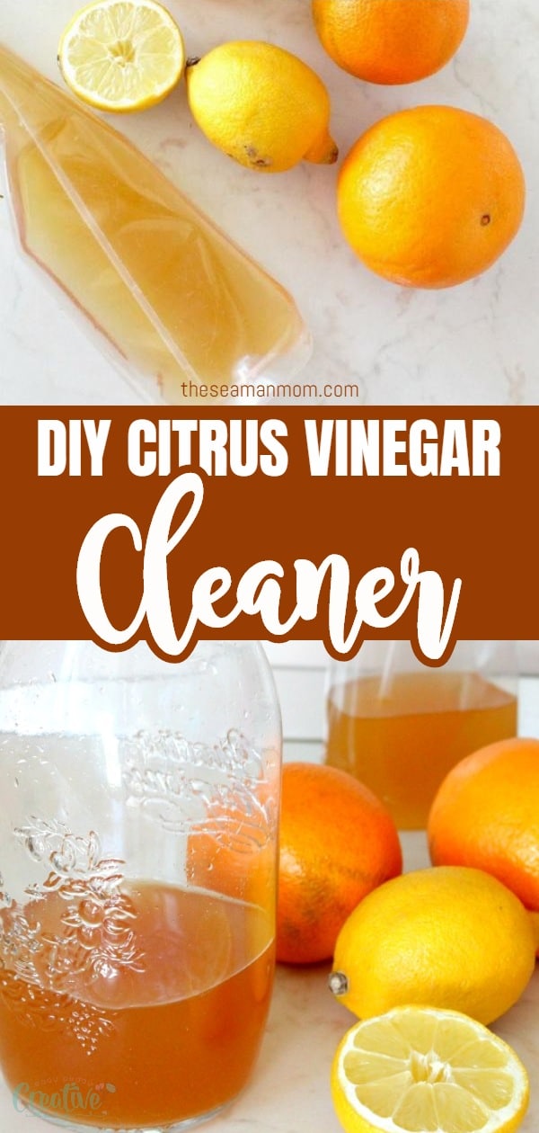 Citrus vinegar cleaner