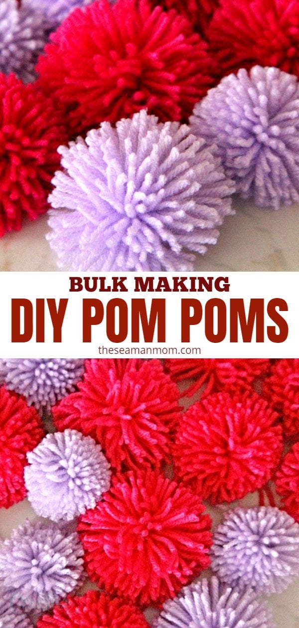 DIY Pom Poms {How to Make Pom Poms 4 Best Methods}