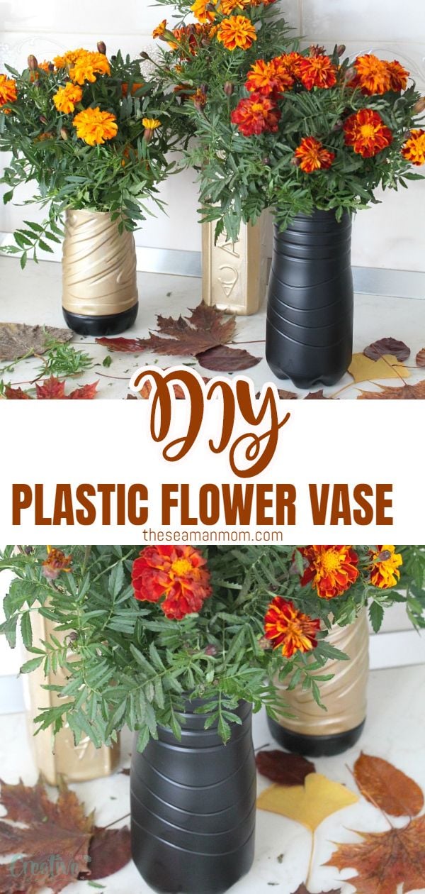 Plastic Flower Vase Diy Easy Peasy Creative Ideas 8867