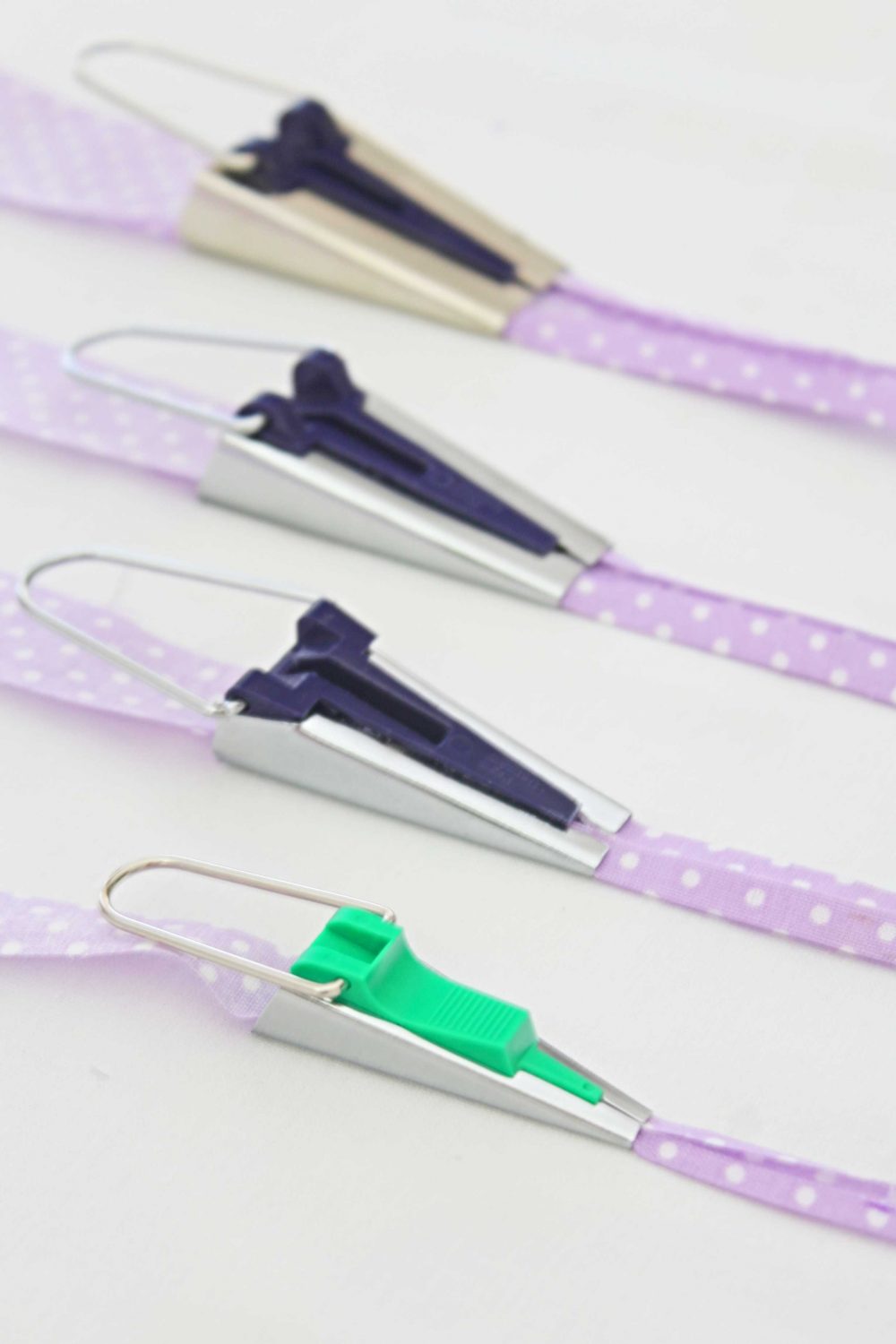 how to make bias tape with a bias tape maker