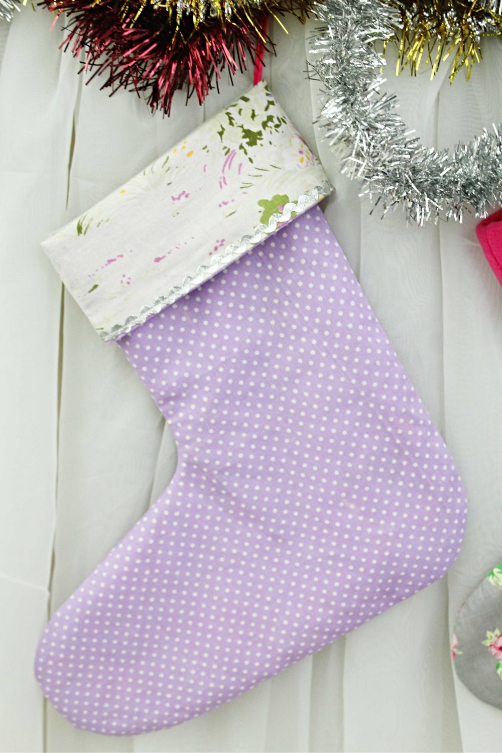 Christmas stocking pattern