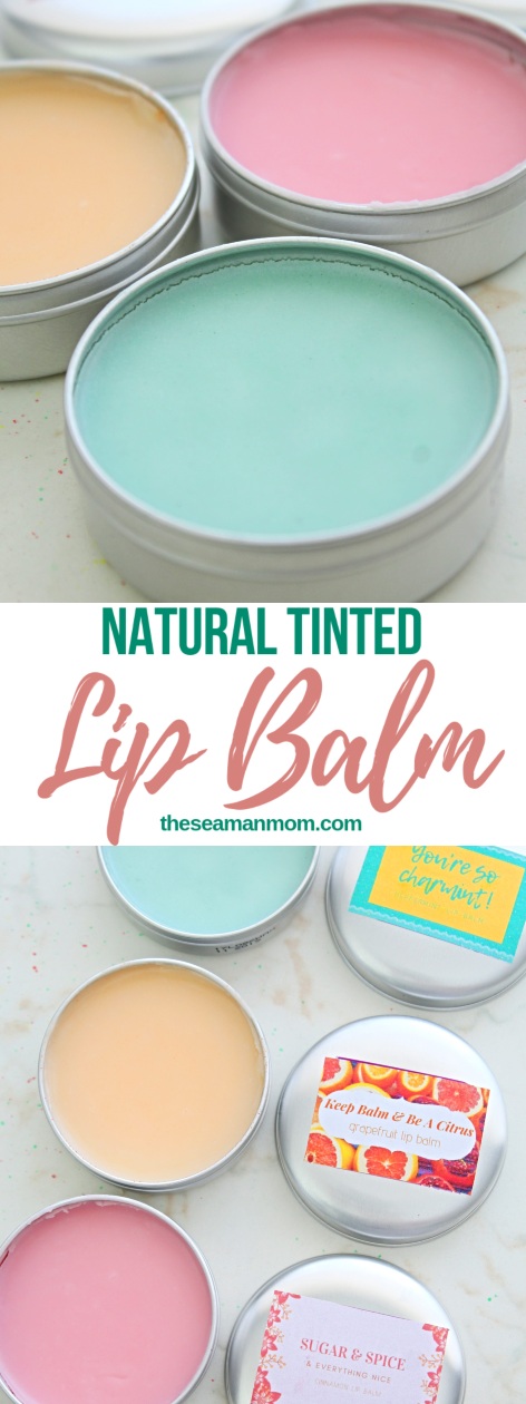 DIY Tinted Lip Balm Recipe With All Natural Ingredients