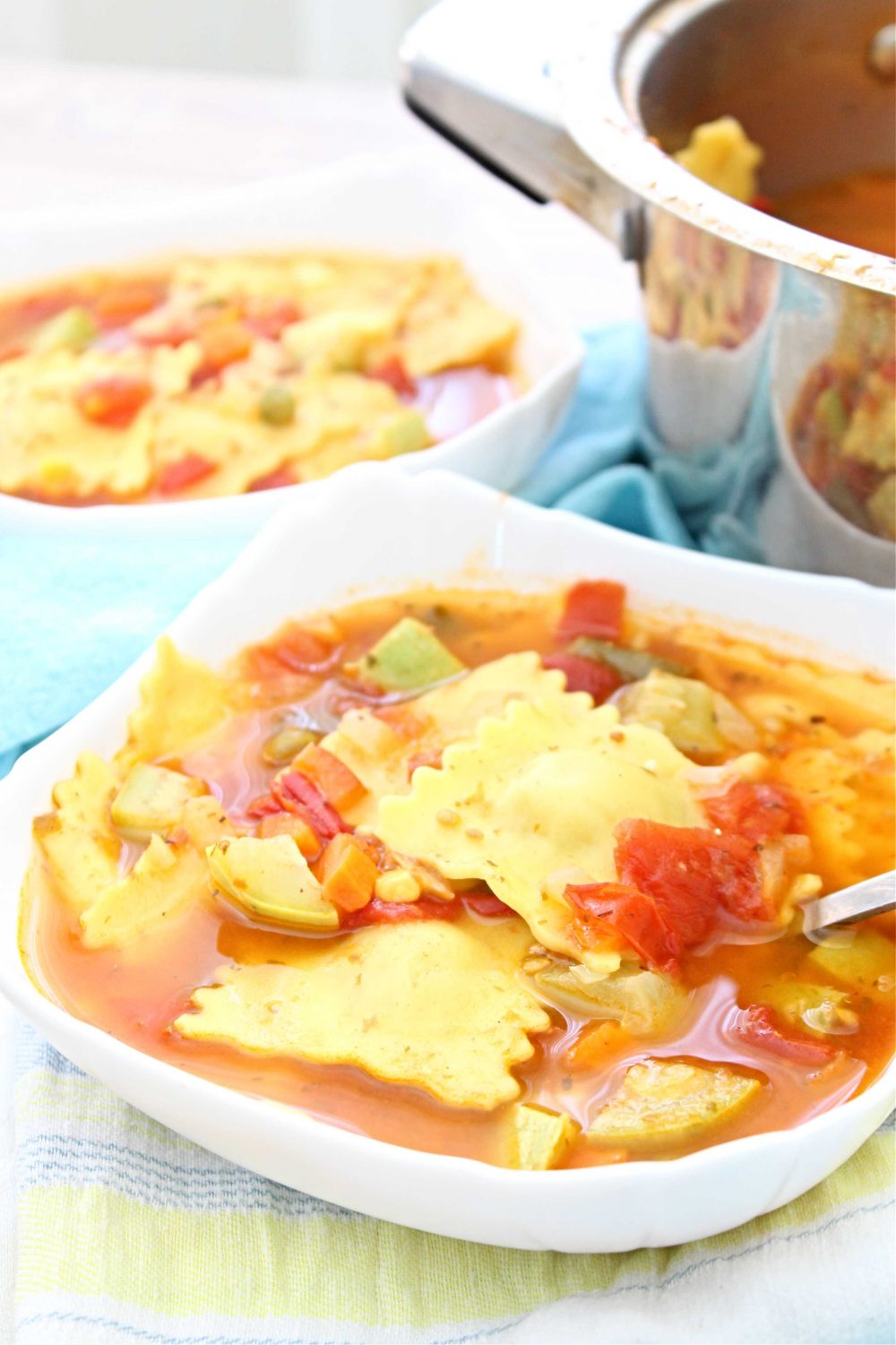 tomato ravioli soup