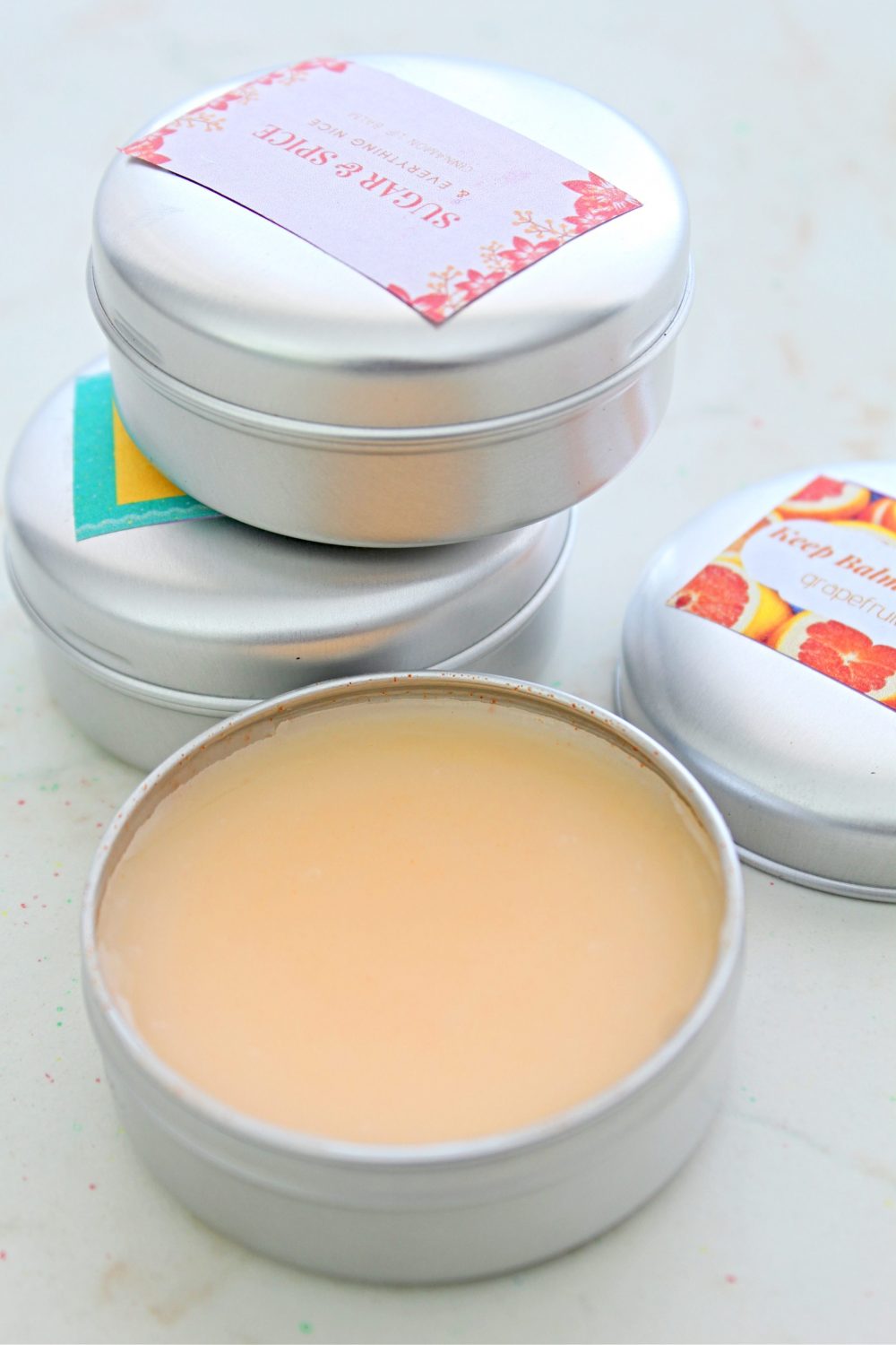 Natural lip balm