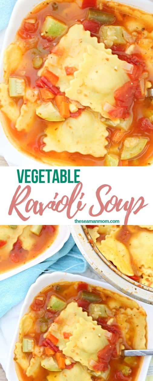 Ravioli soup