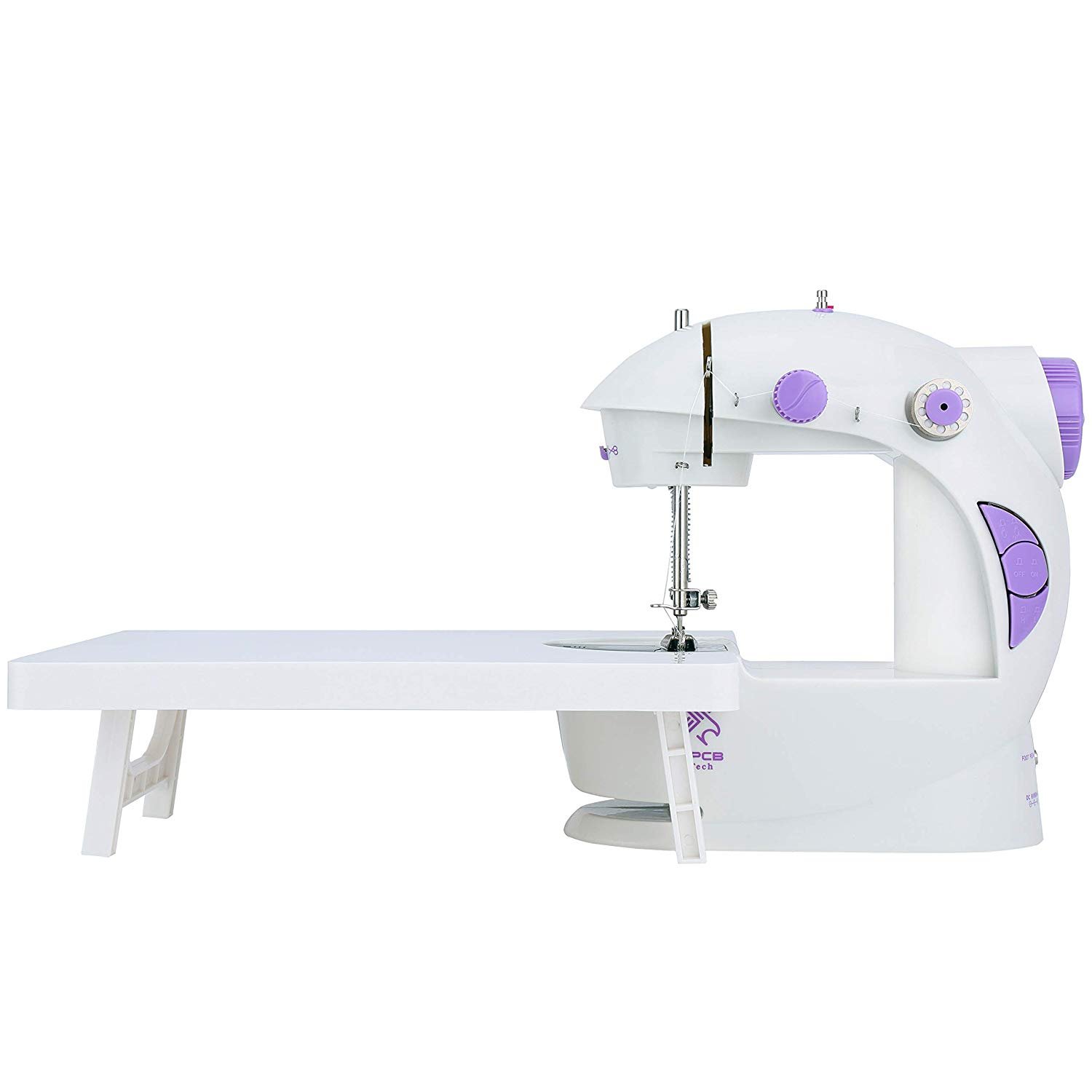 Mini sewing machine with table