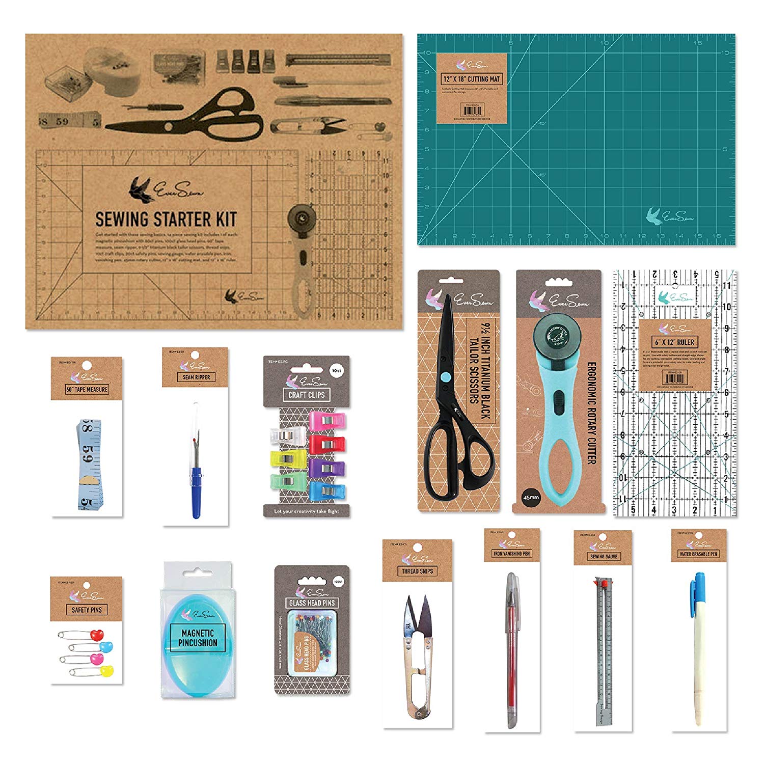 Sewing starter kit gifts for sewers