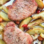 Pork chop dinner