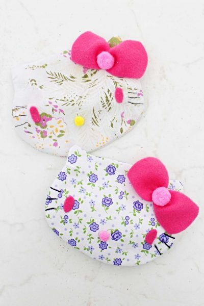 Cute CAT COIN PURSE Easy Sewing Pattern - Easy Peasy Creative Ideas