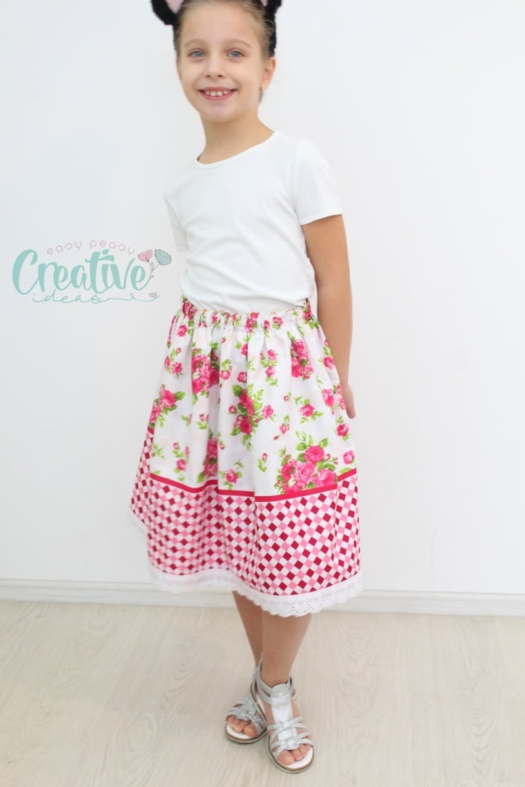 This Reversible Skirt Is Crazy Easy To Sew - Easy Peasy Creative Ideas