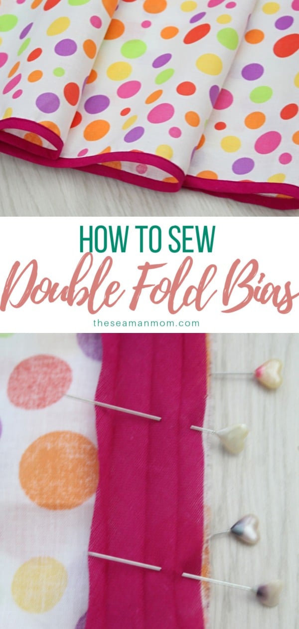 Sewing tutorial: Sewing double fold bias tape