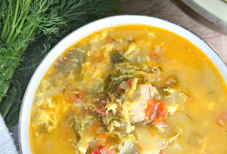 Pork and vegetable soup