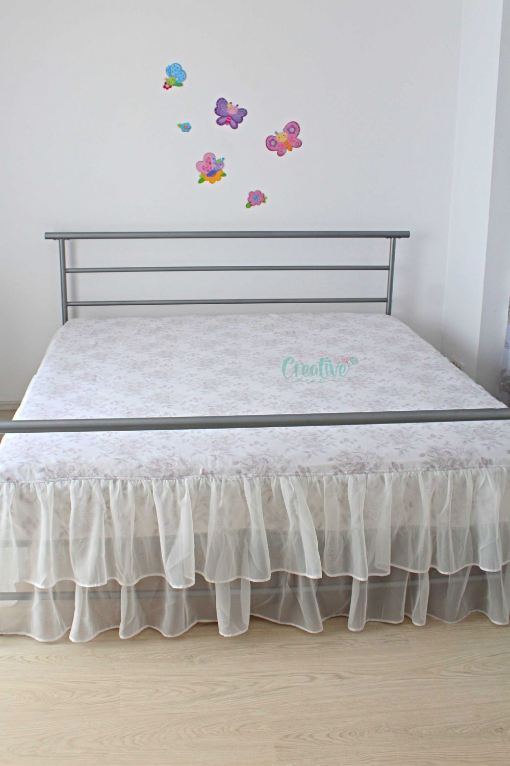 Easiest Way To Sew A DIY Bed Skirt Easy Peasy Creative Ideas