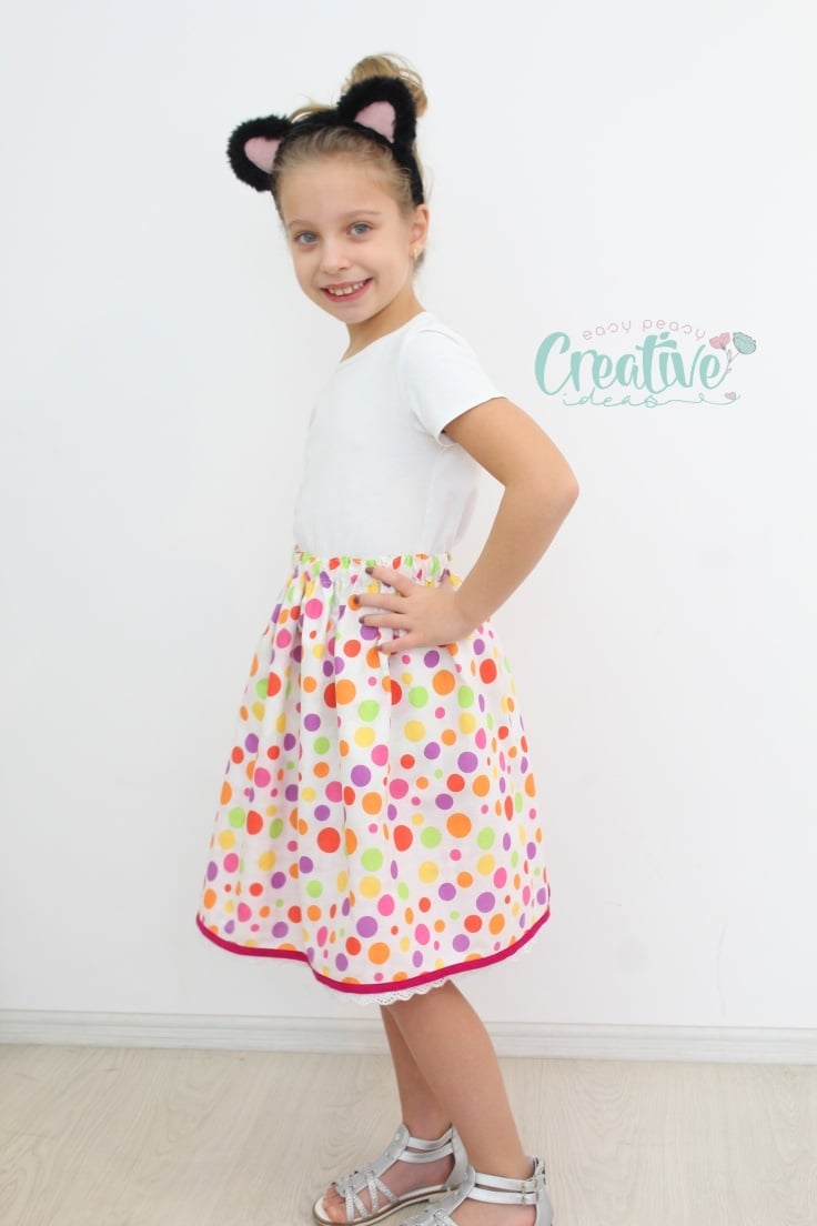 Simple skirt pattern