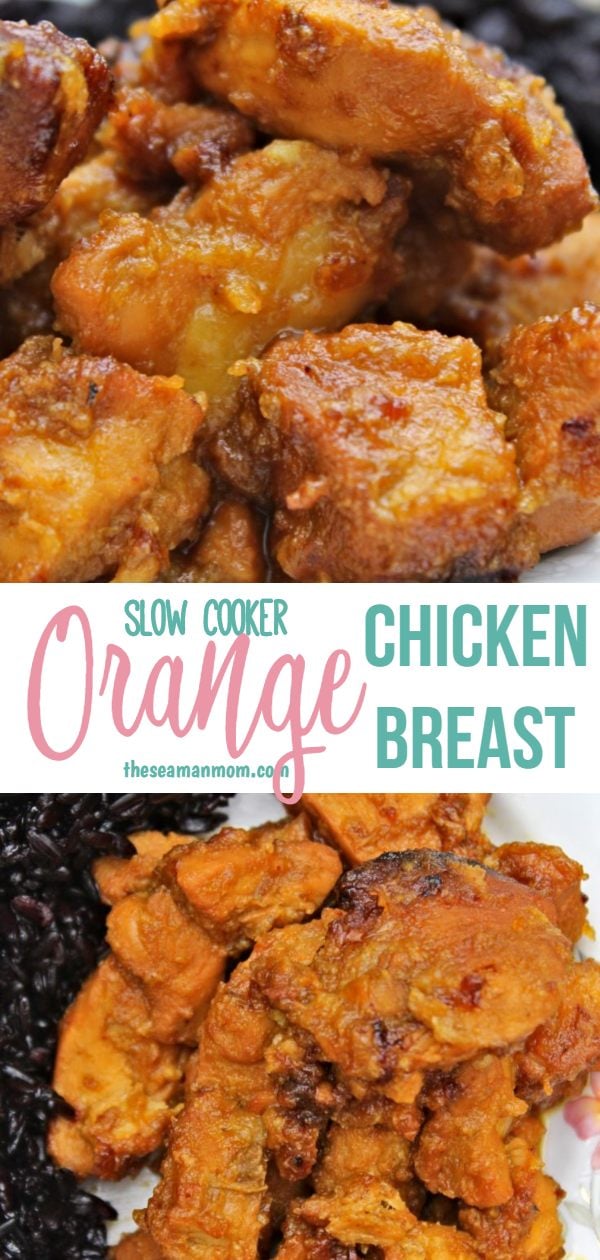 Slow cooker orange chicken