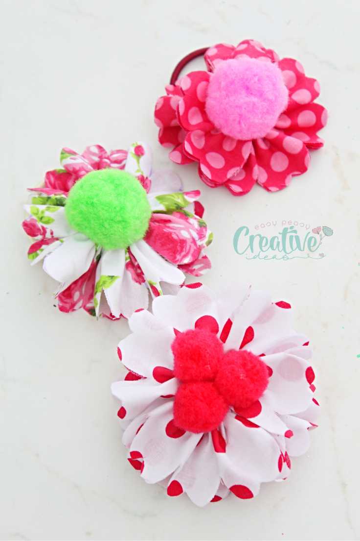 Flower hair accessories