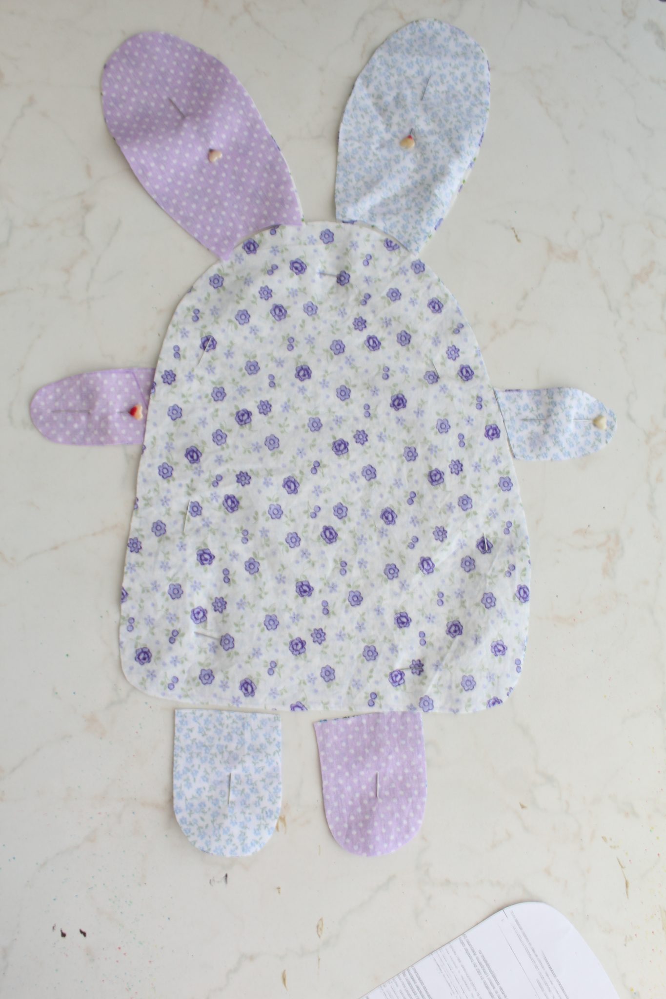 easy sew bunny pattern