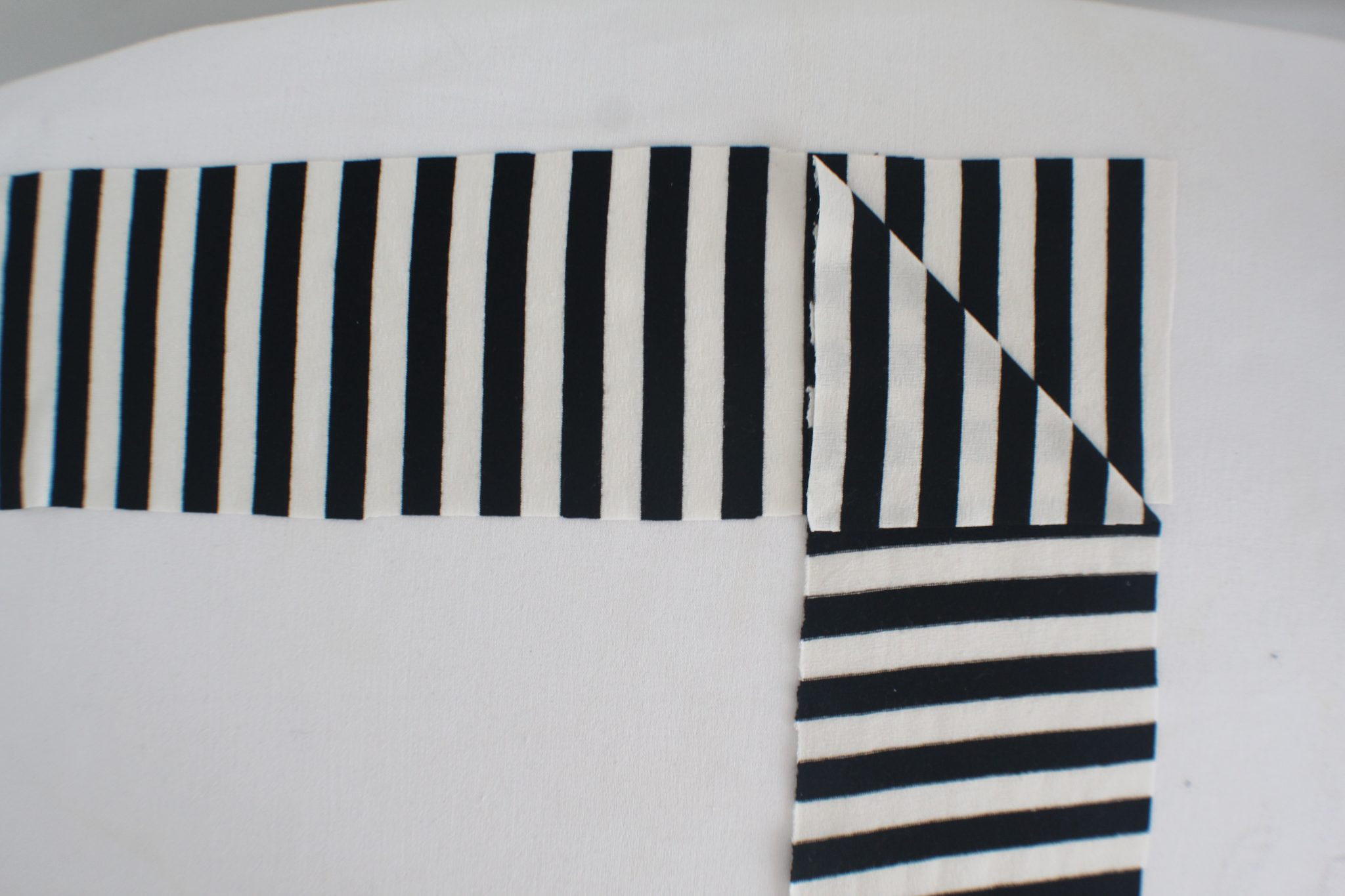 Fun Sewing Vertical Stripes –