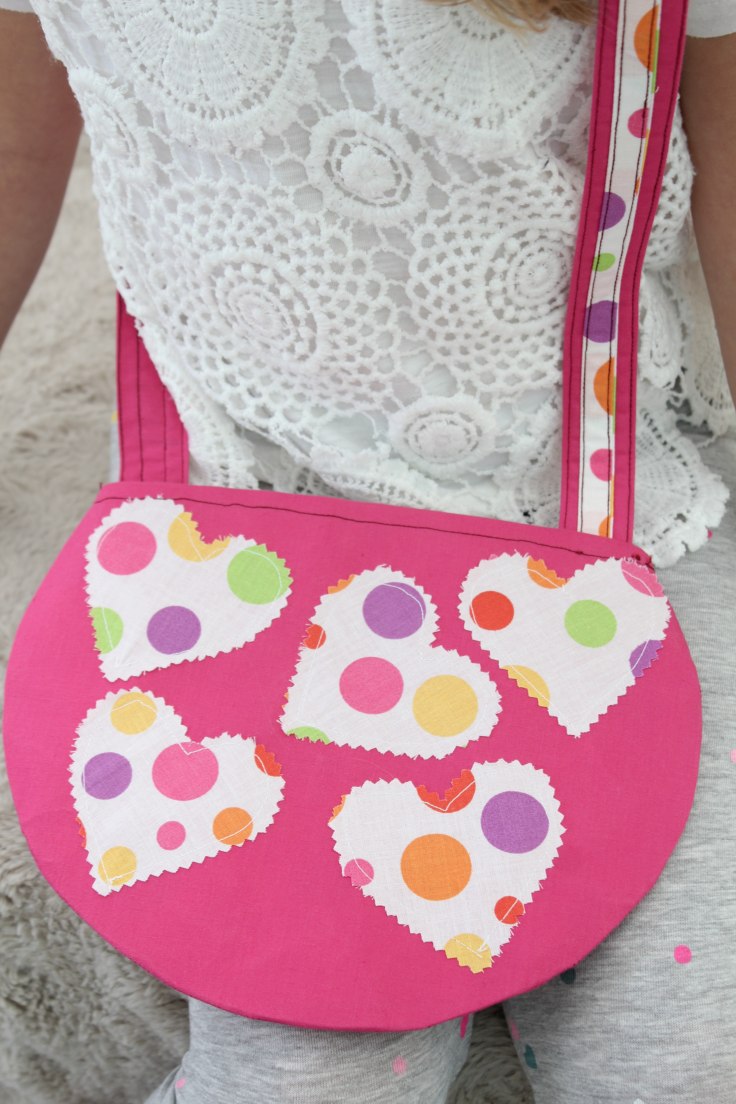 Crossbody Bag Pattern For A Round Little Girl Purse