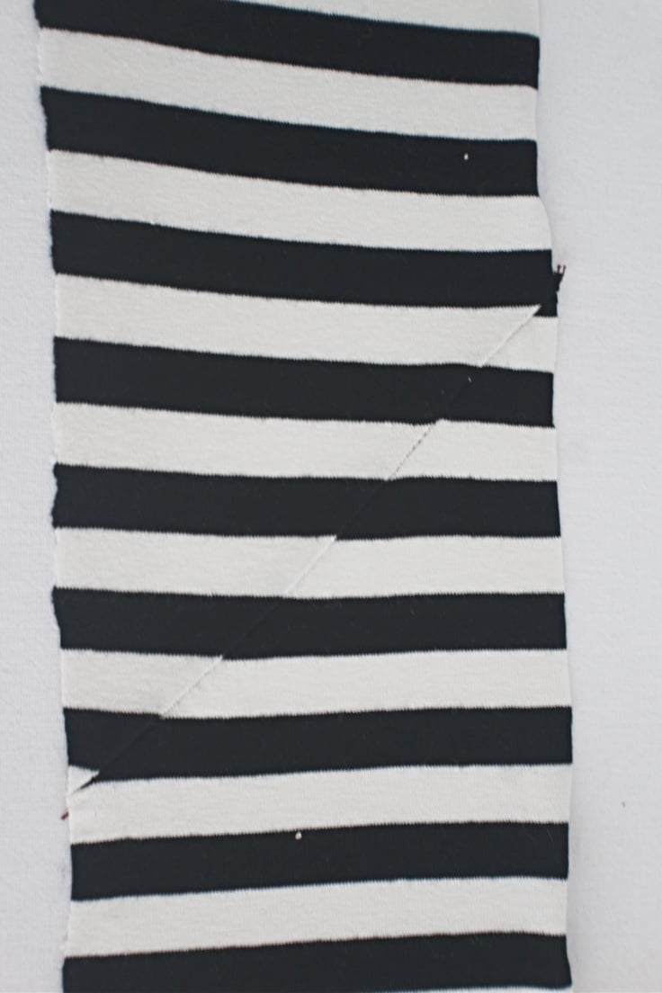 Genius quick sewing tip: the best way to match stripes