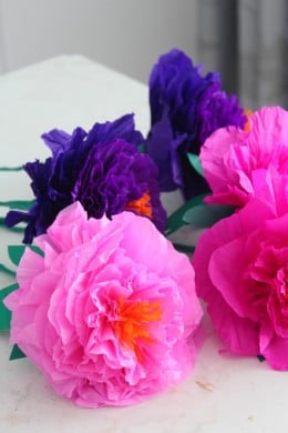 DIY PAPER PEONIES That Will Last Forever - Easy Peasy Creative Ideas