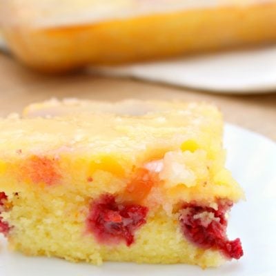 Lemon Raspberry Cake With Buttermilk