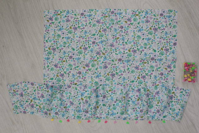 How To Make A Flounce Hem - Easy Peasy Creative Ideas