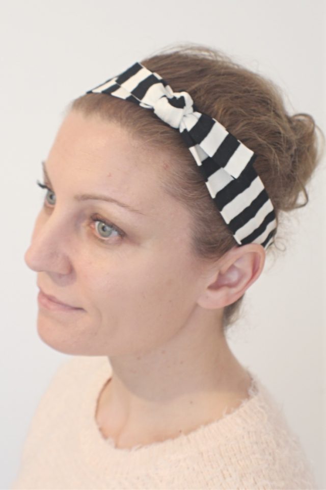 Crazy Easy 10 Minutes DIY Knot Headband Easy Peasy Creative Ideas