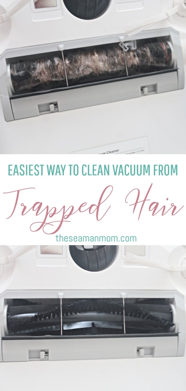 How to clean vacuum brush