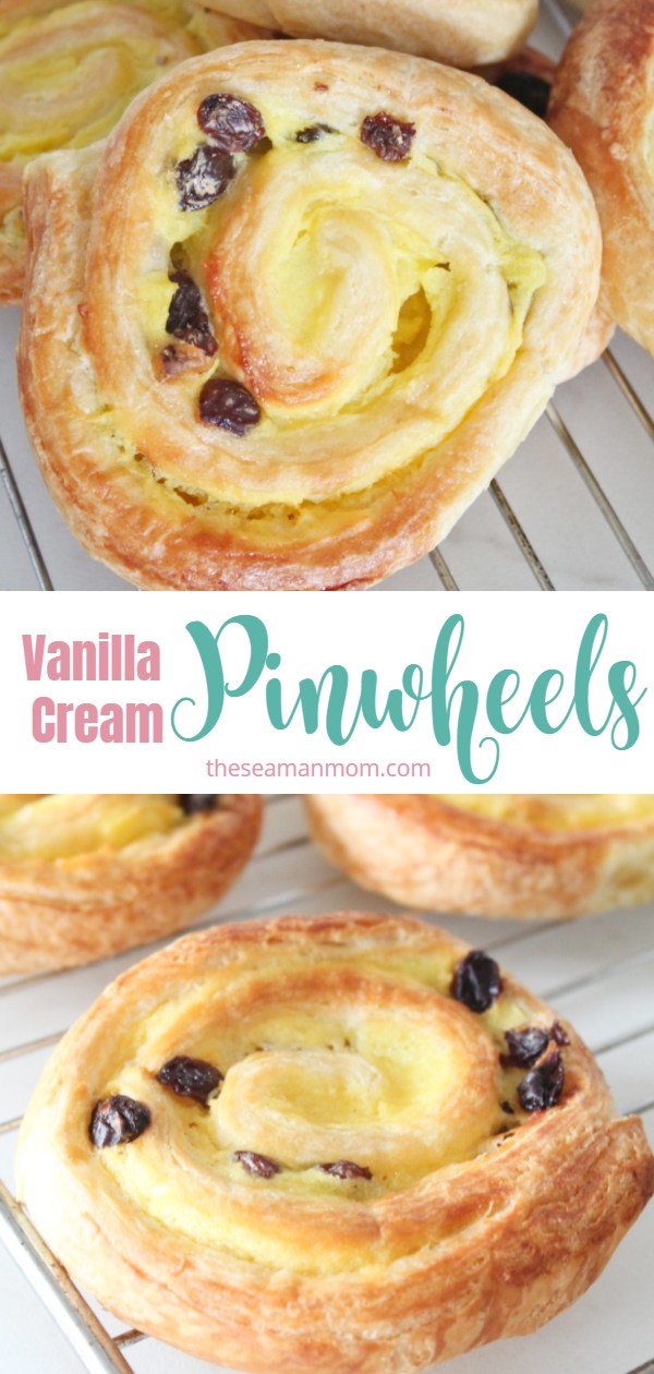 Puff pastry pinwheels