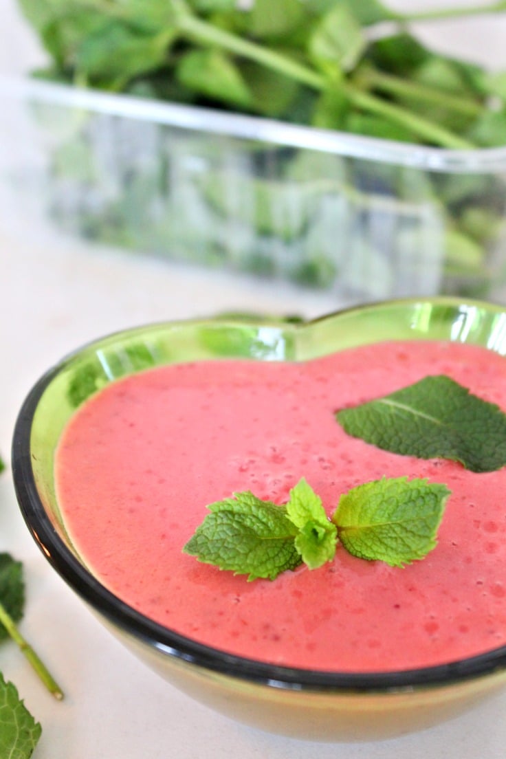 Strawberry soup recipe