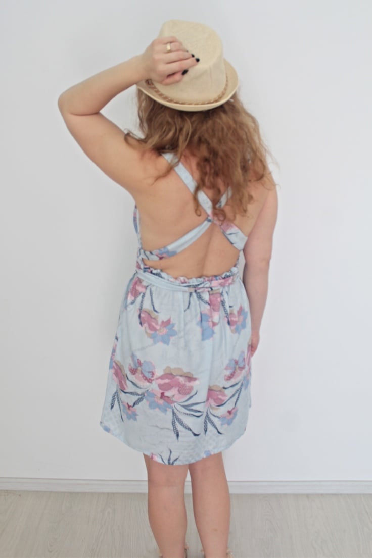 DIY Outfit – Cross Back Dress — Sew DIY