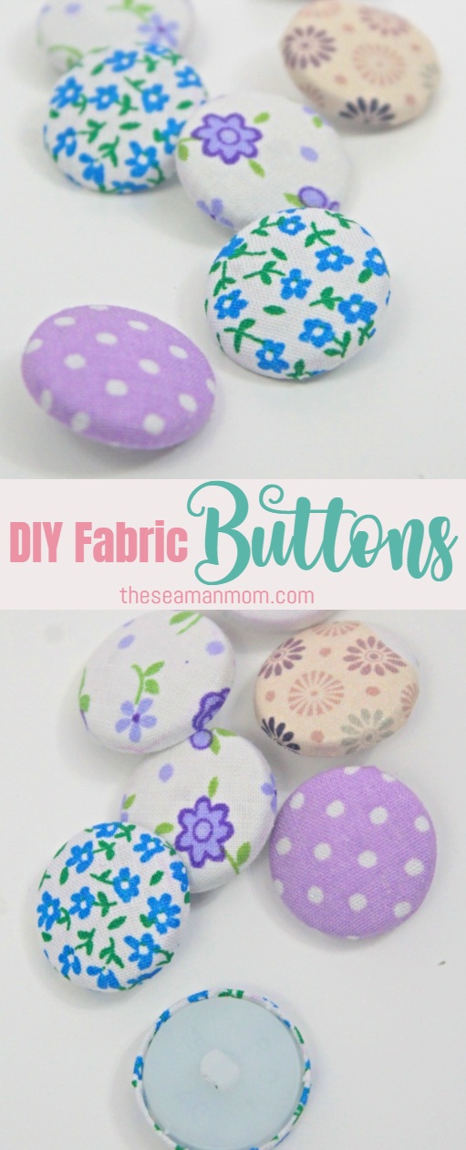 Fabric Covered Buttons Tutorial Without A Cover Button Kit
