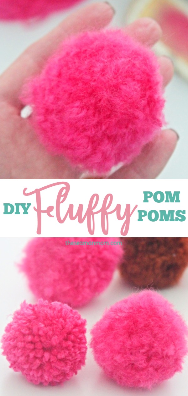 Fluffy pom poms