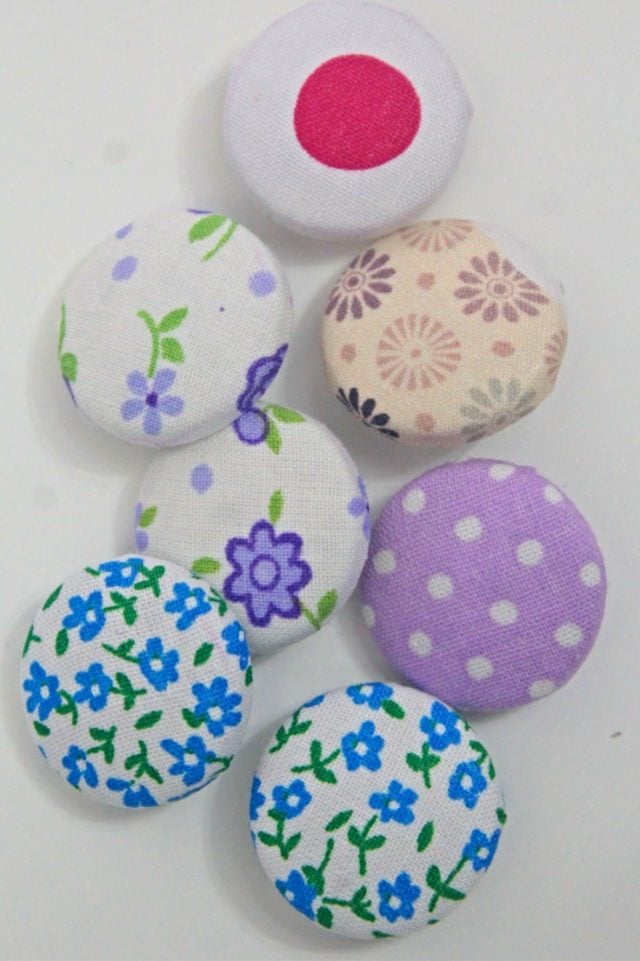 Easy And Fun Fabric Covered Buttons Easy Peasy Creative Ideas