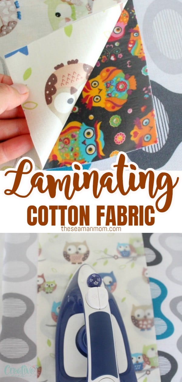 There's a variety of great sewing projects that require laminated cotton fabric. And laminating fabric at home is now so easy peasy! Learn how to laminate fabric at home with this simple and easy method! via @petroneagu
