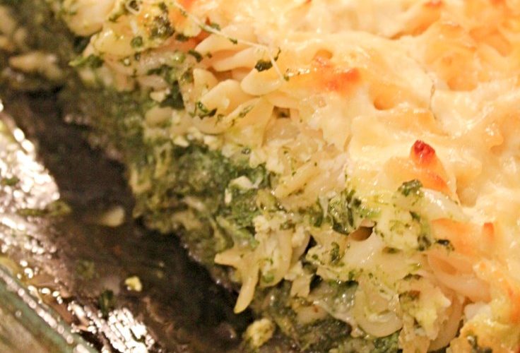 Spinach pasta recipe