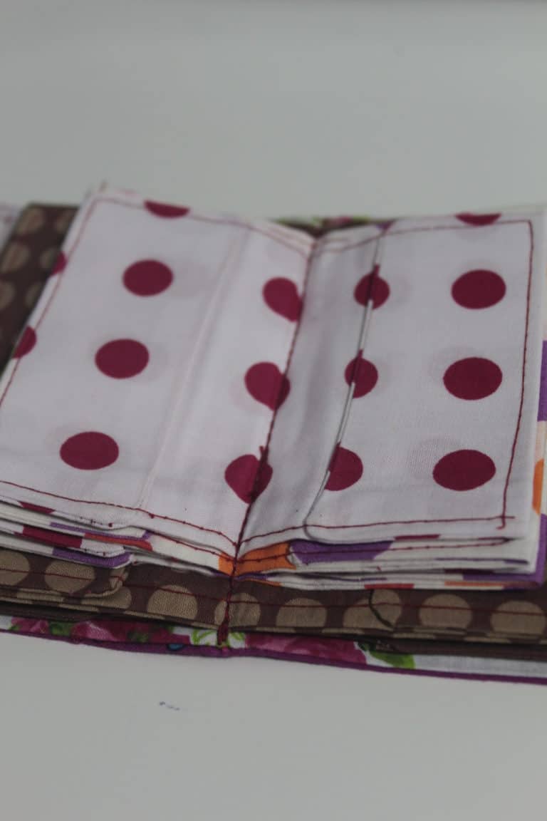 Diy Card Holder Easy Peasy Sewing Tutorial From Fabric Scraps